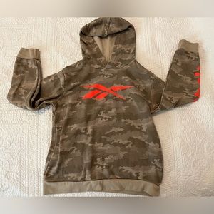 Boys sz Large Reebok Hoodie Camo Pattern